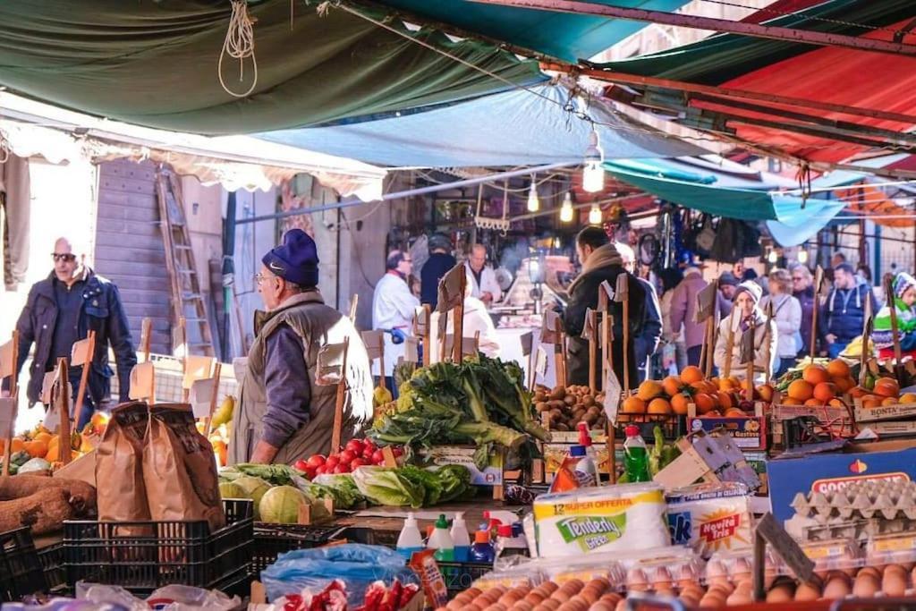شقة Porta Vicari With View In Downtown باليرمو المظهر الخارجي الصورة